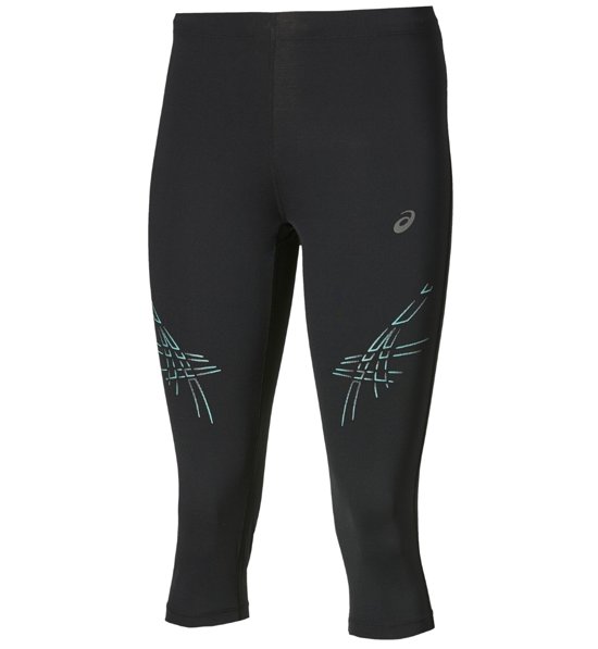 asics stripe knee tight