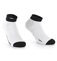 Assos RS Superleger Low - kurze Socken, White 