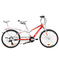 Atala Due Smart Tandem-Fahrrad, Red/White
