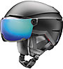 Atomic Savor Amid Visor HD - casco sci alpino, Black