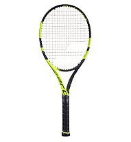 Babolat Pure Aero Strung - racchetta da tennis, Black/Yellow