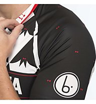 Biciclista Bat - Radtrikot - Herren, Black/White