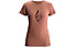 Black Diamond Brushstroke - T-Shirt Klettern - Damen, Orange
