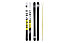 Black Diamond Helio Carbon 88 - sci da scialpinismo, White/Yellow/Black