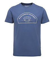 Black Diamond Rock Van - T-Shirt Klettern - Herren, Blue