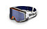 Briko Lava 7,6" - Skibrille, Matt Orange Lava/Silver Steam