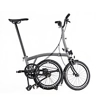 Brompton P-Line Urban - bici pieghevole, Grey