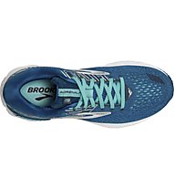 Brooks Adrenaline GTS 19 W - scarpe running stabili - donna, Blue/Light Blue