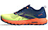Brooks Cascadia 17 - scarpe trail running - uomo, Light Green/Dark Blue/Orange