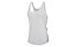 Brooks Ghost Racerback W - top running - donna, White/Blue