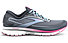 Brooks Trace 2 W - scarpe running neutre - donna, Grey/Light Blue/Pink