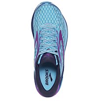 Brooks Transcend 4 W - scarpe running donna, Light Blue/Violet