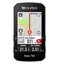 Bryton Rider 750 - computer bici, Black
