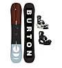Burton Set Snowboard Custom Flying V + Snowboard-Bindung