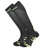 BV Sport XLR - calze a compressione, Black/Light Green