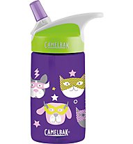 Camelbak Eddy Kids' 0,4 L - Borraccia, Purple/Green