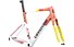 Cannondale SuperSix EVO LAB71 - telaio bici da corsa, White/Pink/Yellow