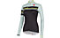 Castelli Girone Jersey FZ - maglia bici da donna, Black/Light Green