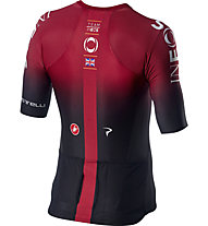Castelli Ineos Climber's 3.1 - maglia bici - uomo, Red/Black