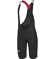 Castelli Omloop Thermal - pantaloni corti bici - uomo, Black/Red