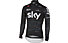 Castelli Team Sky 2017 Pro Fit Light Rain - giacca bici antipioggia  - uomo, Black