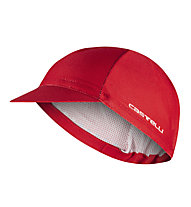 Castelli Rosso Corsa 2 - cappellino ciclismo, Red