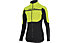 Castelli Secondo Strato Jersey FZ - Maglia Ciclismo, Yellow Fluo/Black