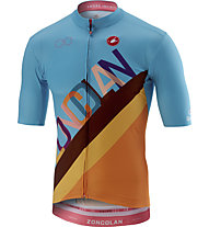Castelli Maglia tappa Zoncolan Giro d'Italia 2018 - maglia bici - uomo, Blue/Orange