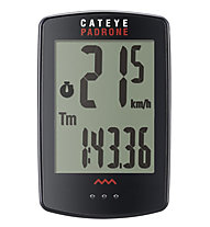 Cateye Padrone - ciclocomputer wireless, Black