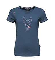 Chillaz Gandia Happy Alpaca - T-Shirt - Damen, Dark Blue