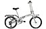Cicli Cinzia Mooving 20" - bicicletta pieghevole, Silver/Black