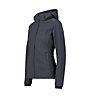 CMP Jacket Zip Hood - giacca trekking - donna, Dark Grey/Pink