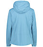 CMP W Zip Hood - giacche softshell - donna, Light Blue