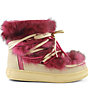 Colors of California Snow boot in long faux fur - stivali - donna, Pink/Beige