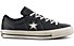 Converse One Star OX Lea Distresse - sneakers - uomo, Black/White