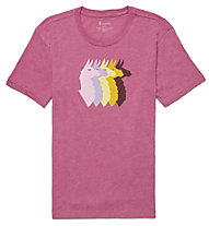 Cotopaxi Llama Sequence W - T-shirt - donna, Dark Pink