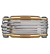 Crankbrothers Multitool 10 Funktionen, Silver/Gold