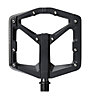 Crankbrothers Stamp 3 Large - Flat Pedale, Black Magnesium