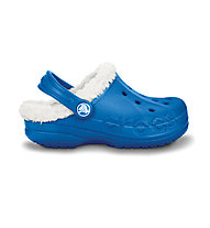 Crocs Baya Lined Kids - Sandalen - Kinder, Sea Blue/Oatmeal