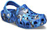 Crocs Classic Shark - Sandale - Kinder, Blue/Grey