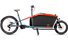 Cube Cargo Hybrid Sport - bici eCargo, Blue/Red