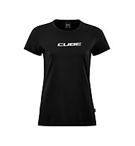 Cube Classic Logo WS - T-Shirt - Damen, Black