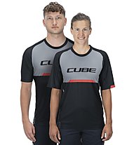 Cube Edge - Radtrikot MTB - Herren, Black/Grey
