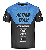 Cube Junior X Actionteam - maglia mtb - bambino, Blue/Black
