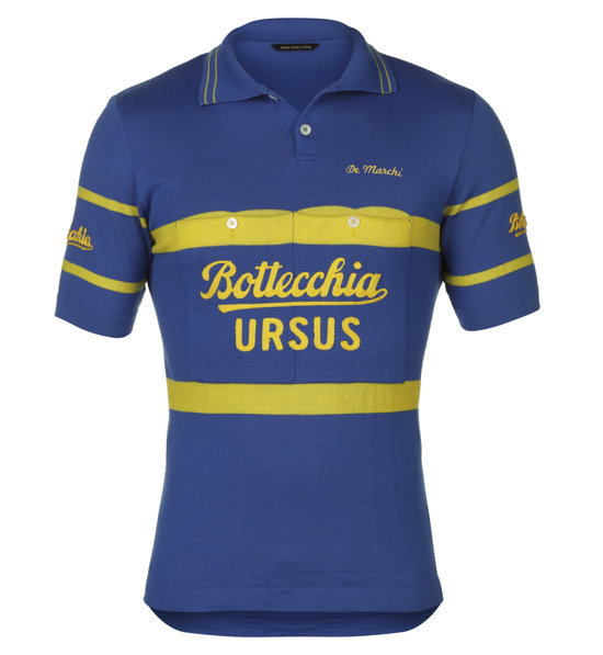 De Marchi Bottecchia 1951 Merino Jersey maglia bici uomo Sportler