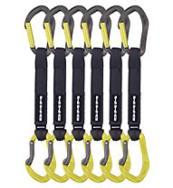 DMM Alpha Sport Quickdraw 6 Pack - set rinvii , Black/Yellow