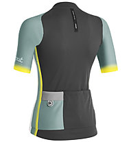 Dotout Backbone W - maglia ciclismo - donna, White/Green/Yellow