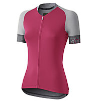 Dotout Crew - maglia bici - donna, Pink/Grey