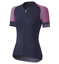 Dotout Crew - maglia ciclismo - donna, blue-pink