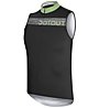 Dotout Horizon - maglia bici senza maniche - uomo, Black/Green